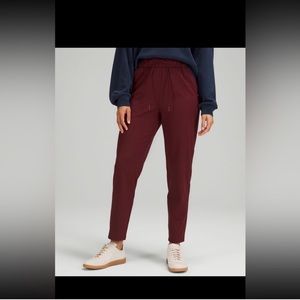 Lululemon Athletica Burgundy Pants